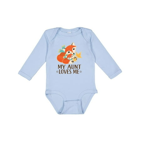 Inktastic Aunt Loves Me Woodland Fox Gift Baby Boy or Baby Girl Long Sleeve Bodysuit
Inktastic Aunt Loves Me Woodland Fox Gift Baby Boy or Baby Girl Long Sleeve Bodysuit