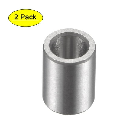 Uxcell 4mmx6mmx8mm Sleeve Bearings Chrome Steel Oilless Bushing 2 Pack