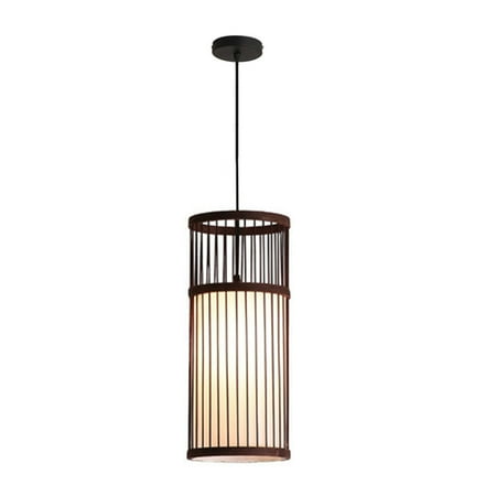 Bamboo Lamp Shade Ceiling Light Fixture Pendant Light Cover for home and indoor Coffee Gray 18x40CM
Bamboo Lamp Shade Ceiling Light Fixture Pendant Light Cover for home and indoor Coffee Gray 18x40CM