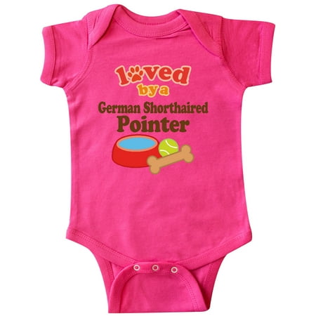 Inktastic German Shorthaired Pointer Loved By A (Dog Breed Gift Baby Boy or Baby Girl Bodysuit
Inktastic German Shorthaired Pointer Loved By A (Dog Breed Gift Baby Boy or Baby Girl Bodysuit