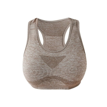 Women Sports Bras Racerback Bralette Underwear Fashion Casual Shockproof Quick Dry Medium sports Bras for Running Gym Hiking Walking Khaki
Women Sports Bras Racerback Bralette Underwear Fashion Casual Shockproof Quick Dry Medium sports Bras for Running Gym Hiking Walking Khaki