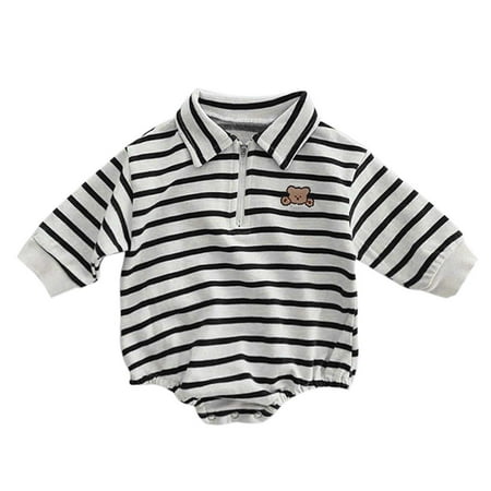 ZMHEGW Baby Girls Boys Autumn Striped Cotton Long Sleeve Romper Bodysuit Clothes Clothing Set
ZMHEGW Baby Girls Boys Autumn Striped Cotton Long Sleeve Romper Bodysuit Clothes Clothing Set
