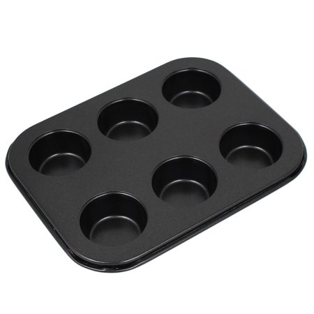 Bakery 6 Compartments Cake Cupcake Muffin Baking Mold Mould Bakeware Tool