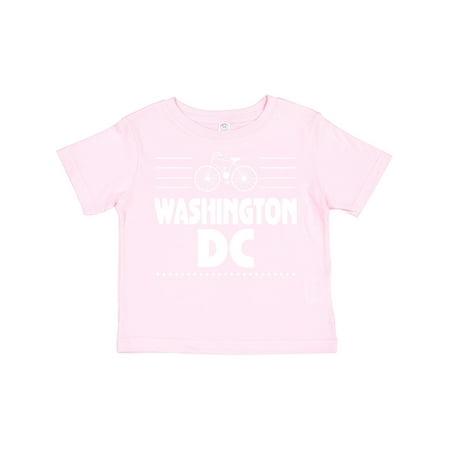 Inktastic Washington DC Biking Gift Toddler Boy or Toddler Girl T-Shirt