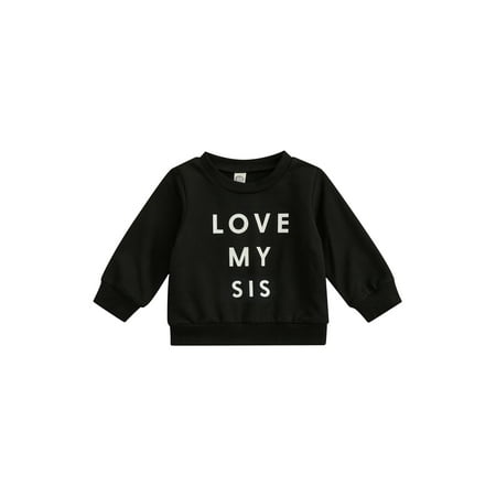 WPNAKS Kids Pullover Letter Print Round Neck Long Sleeve Casual Tops Blouse Spring Outfit for Girls Boys 6 Months-4 Years
WPNAKS Kids Pullover Letter Print Round Neck Long Sleeve Casual Tops Blouse Spring Outfit for Girls Boys 6 Months-4 Years