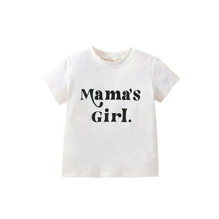 Canrulo Summer Lovely Kids Girls T Shirts Clothing Short Sleeve Letter Printed Pullover Causal Tops Beige White 3-4 Years
Canrulo Summer Lovely Kids Girls T Shirts Clothing Short Sleeve Letter Printed Pullover Causal Tops Beige White 3-4 Years