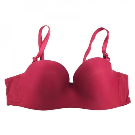 Popvcly 1pcs Lingerie Women Underwear Solid Pink Convertible Straps Smooth Bra Thin Padded Push Up Seamless Wirefree Invisible Bras
Popvcly 1pcs Lingerie Women Underwear Solid Pink Convertible Straps Smooth Bra Thin Padded Push Up Seamless Wirefree Invisible Bras