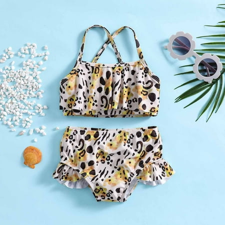Clearance! Daylightpeach Toddler Girl Swimsuit 2 Piece Baby Girl Bathing Suit Leopard Bikini Swimwear Summer Beach Swimming Suit Set
Clearance! Daylightpeach Toddler Girl Swimsuit 2 Piece Baby Girl Bathing Suit Leopard Bikini Swimwear Summer Beach Swimming Suit Set