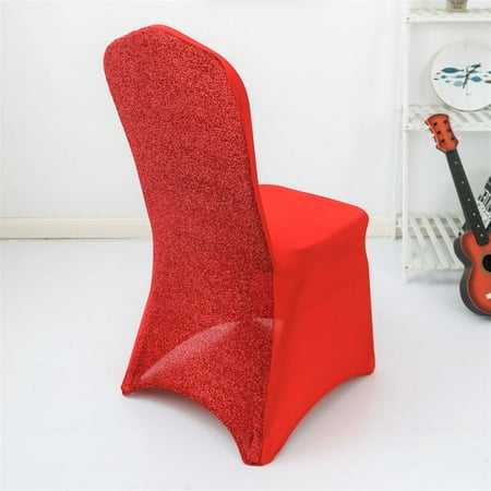 Pack of 1 Shimmer Tinsel Banquet Spandex Chair Cover - Red for Wedding Birthday Party Baby Shower Bridal Shower Holiday Wedding Ceremony Quinceanera
Pack of 1 Shimmer Tinsel Banquet Spandex Chair Cover - Red for Wedding Birthday Party Baby Shower Bridal Shower Holiday Wedding Ceremony Quinceanera