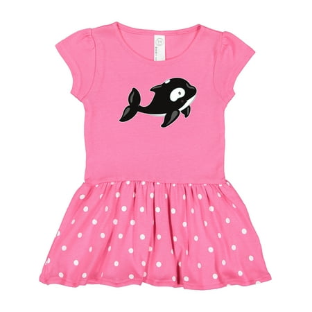 Inktastic Cute Baby Orca Gift Toddler Girl Dress