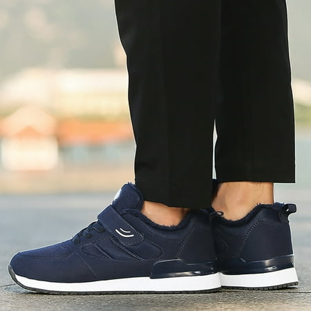 Couple Models Men s Middle Aged And Elderly High Top Plus Velvet Thickening Non Slip Wear Comfortable Cotton Shoes Warm Sports Cotton Shoes Dark Blue 10
Couple Models Men s Middle Aged And Elderly High Top Plus Velvet Thickening Non Slip Wear Comfortable Cotton Shoes Warm Sports Cotton Shoes Dark Blue 10