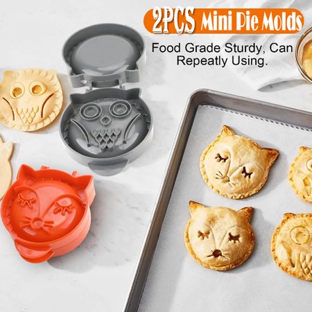 2Pcs Mini Cute Owl and Fox Shape Silicone Cake Pie Mold Mousse Cake Bread Pizza Baking Mold Jelly Silicone Mold Kitchen Bakeware Tools
2Pcs Mini Cute Owl and Fox Shape Silicone Cake Pie Mold Mousse Cake Bread Pizza Baking Mold Jelly Silicone Mold Kitchen Bakeware Tools