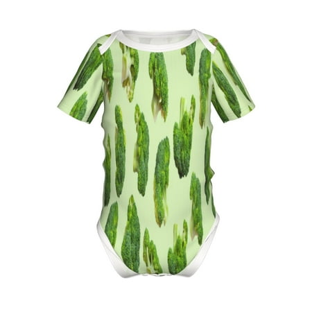 Junzan Broccoli 3 Print Short-Sleeve Baby Climbing Clothes Bodysuits for Infant One-Piece for Baby Boys & Girls Baby Clothes Baby Romper with Snap Closure-2 Years
Junzan Broccoli 3 Print Short-Sleeve Baby Climbing Clothes Bodysuits for Infant One-Piece for Baby Boys & Girls Baby Clothes Baby Romper with Snap Closure-2 Years