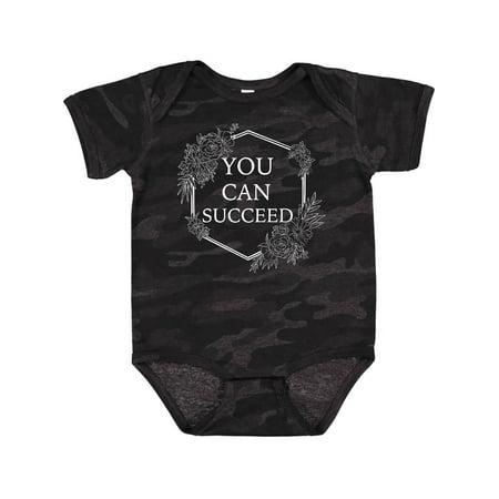Inktastic You Can Succeed Gift Baby Boy or Baby Girl Bodysuit