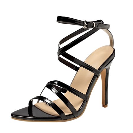 high heels for Women Fashion Women s Spring And Summer Buckle Strap High Heel Sandals PU heeled sandals Black
high heels for Women Fashion Women s Spring And Summer Buckle Strap High Heel Sandals PU heeled sandals Black
