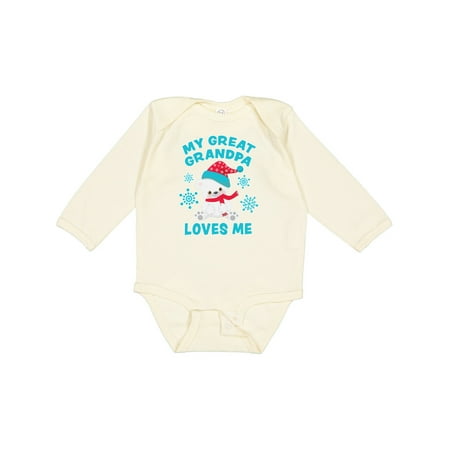 Inktastic Polar Bear My Great Grandpa Loves Me in Santa Hat Gift Baby Boy or Baby Girl Long Sleeve Bodysuit
Inktastic Polar Bear My Great Grandpa Loves Me in Santa Hat Gift Baby Boy or Baby Girl Long Sleeve Bodysuit