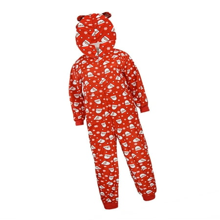 ABIDE Family Christmas Pajamas Snowflakes Xmas Hats Jumpsuit Hooded Zipper Long Sleeve Romper Casual Bodysuit Sleepwear Mom
ABIDE Family Christmas Pajamas Snowflakes Xmas Hats Jumpsuit Hooded Zipper Long Sleeve Romper Casual Bodysuit Sleepwear Mom