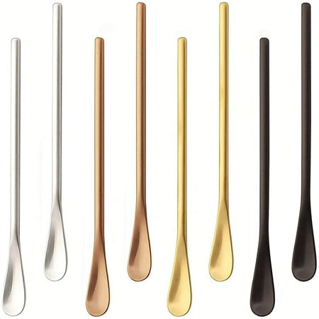 8 Pack Stainless Steel Coffee Spoons 5in Iced Tea Spoons Cocktail Stirring Spoons Spice Spoons with Short Handle
8 Pack Stainless Steel Coffee Spoons 5in Iced Tea Spoons Cocktail Stirring Spoons Spice Spoons with Short Handle