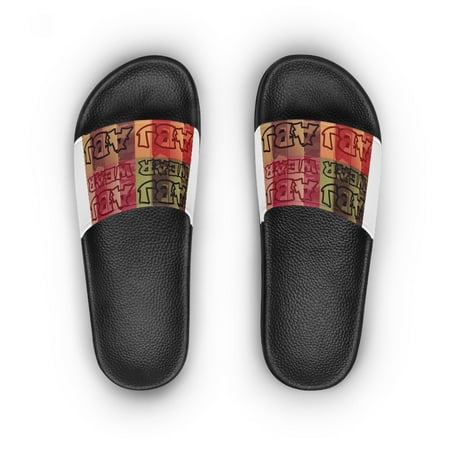 Printify ABJ Signature Slide Sandals for Women in Multicolor Size-US 6
Printify ABJ Signature Slide Sandals for Women in Multicolor Size-US 6