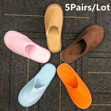 5 Pairs Winter Slippers Men Women Hotel Disposable Slides Home Travel Sandals Hospitality Footwear One Size on Sale
5 Pairs Winter Slippers Men Women Hotel Disposable Slides Home Travel Sandals Hospitality Footwear One Size on Sale