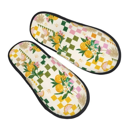 Balery Fruit Slient Indoor Furry Fleece Comfort House Shoes Soft Non-Slip Home Shoes Cotton Slippers House Slippers-- Large
Balery Fruit Slient Indoor Furry Fleece Comfort House Shoes Soft Non-Slip Home Shoes Cotton Slippers House Slippers-- Large