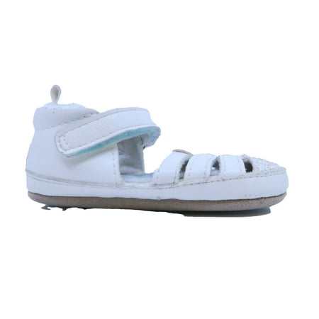 Pre-owned ro+me Girls White Sandals size: 6-12 Months