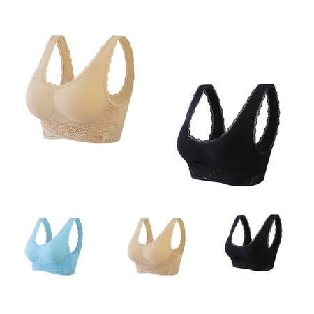 Darzheoy Bras for Women No Underwire 5PC Ladies Traceless Comfortable No Steel Ring Breathable Gathering Bra Ladies Underwear无 38/85BC
Darzheoy Bras for Women No Underwire 5PC Ladies Traceless Comfortable No Steel Ring Breathable Gathering Bra Ladies Underwear无 38/85BC