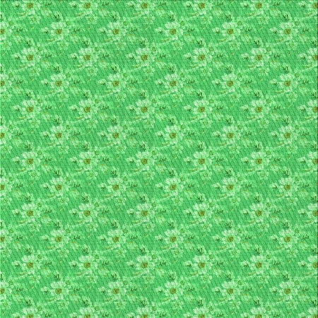Ahgly Company Indoor Square Patterned Neon Green Area Rugs 6 Square