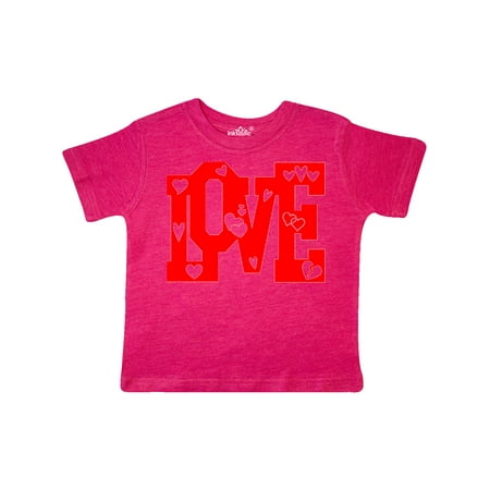 Inktastic Valentine’s Day Love with Hearts Gift Toddler Boy or Toddler Girl T-Shirt
Inktastic Valentine’s Day Love with Hearts Gift Toddler Boy or Toddler Girl T-Shirt