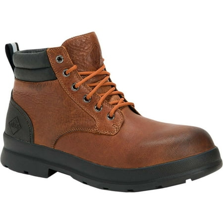 Muck Men s Chore Farm Leather Lace PT- MED Caramel