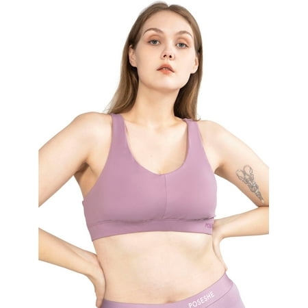 POSESHE Women s X-Back Light Support Sports Bra Yoga Workout Running Gym Sport Bra M-4X
POSESHE Women s X-Back Light Support Sports Bra Yoga Workout Running Gym Sport Bra M-4X