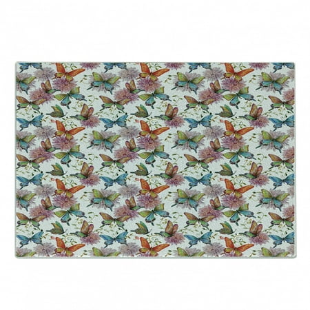 Butterfly Cutting Board Flying Butterflies with Floral Elements Vivid Color Palette Wildflowers Retro Decorative Tempered Glass Cutting and Serving Board Small Size Multicolor by Ambesonne
Butterfly Cutting Board Flying Butterflies with Floral Elements Vivid Color Palette Wildflowers Retro Decorative Tempered Glass Cutting and Serving Board Small Size Multicolor by Ambesonne
