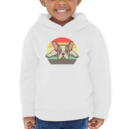 Frenchie Bulldog Retro Style Hoodie Toddler -Image by Shutterstock 2 Toddler
Frenchie Bulldog Retro Style Hoodie Toddler -Image by Shutterstock 2 Toddler