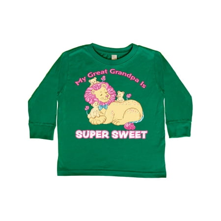 Inktastic My Great Grandpa Is Super Sweet Cotton Candy Lions Gift Toddler Boy or Toddler Girl Long Sleeve T-Shirt
Inktastic My Great Grandpa Is Super Sweet Cotton Candy Lions Gift Toddler Boy or Toddler Girl Long Sleeve T-Shirt