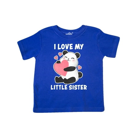 Inktastic I Love My Little Sister with Panda Illustration Gift Toddler Boy or Toddler Girl T-Shirt
Inktastic I Love My Little Sister with Panda Illustration Gift Toddler Boy or Toddler Girl T-Shirt