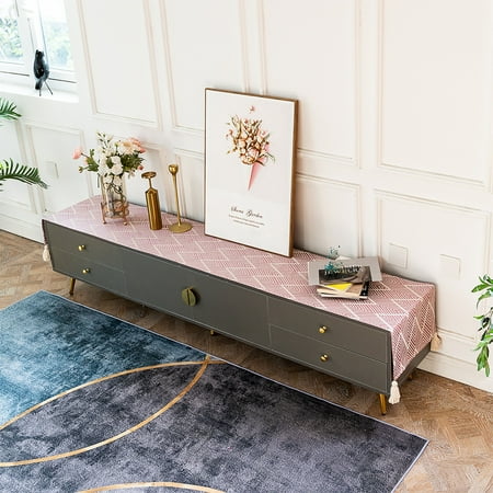 Table Runners Wave Table Runners With Tassel Washable Wrinkle Resistant Table Cloth Protector For TV Cabinet Study Coffee Table Bedside Table-Pink-60x160cm(24x63 )
Table Runners Wave Table Runners With Tassel Washable Wrinkle Resistant Table Cloth Protector For TV Cabinet Study Coffee Table Bedside Table-Pink-60x160cm(24x63 )