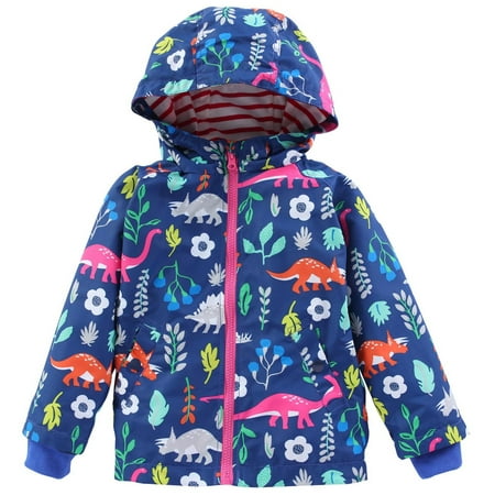 Toddler Baby Boys Girls Cartoon Dinosaur Print Hooded Jacket Long Sleeve Windproof Coats Jacket Zip Up Trench Windbreaker Outerwear
Toddler Baby Boys Girls Cartoon Dinosaur Print Hooded Jacket Long Sleeve Windproof Coats Jacket Zip Up Trench Windbreaker Outerwear