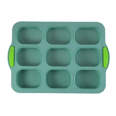 9-Cavity Silicone Mold Non-stick Bread Baking Mold French Bread Tray for DIY Baking Tool
9-Cavity Silicone Mold Non-stick Bread Baking Mold French Bread Tray for DIY Baking Tool