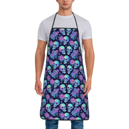 Wukai starry sky Skull flower Print Aprons Adjustable Bib Aprons Cooking Kitchen Chef Apron for Women and Men
Wukai starry sky Skull flower Print Aprons Adjustable Bib Aprons Cooking Kitchen Chef Apron for Women and Men