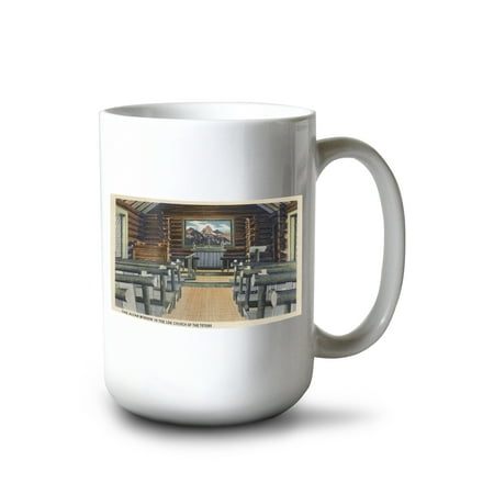 15 fl oz Ceramic Mug Teton National Park WY The Altar Window in the Log Church Dishwasher & Microwave Safe
15 fl oz Ceramic Mug Teton National Park WY The Altar Window in the Log Church Dishwasher & Microwave Safe