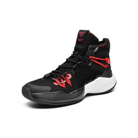 Fangasis Mens Basketball Shoes Lace Up Sneakers Sport Athletic Shoe Men Fashion Sneaker Training Non-slip Comfort Trainers Black Red 8
Fangasis Mens Basketball Shoes Lace Up Sneakers Sport Athletic Shoe Men Fashion Sneaker Training Non-slip Comfort Trainers Black Red 8