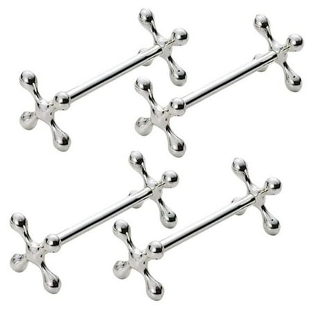 4 Pcs Zinc Alloy Chopsticks Rest Spoons Stand Forks Knifes Holder Rack Stand Metal Craft Table Decoration (Silver)
4 Pcs Zinc Alloy Chopsticks Rest Spoons Stand Forks Knifes Holder Rack Stand Metal Craft Table Decoration (Silver)