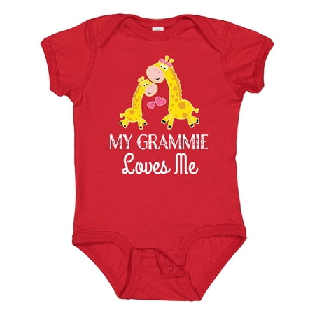 Inktastic Grammie Loves Me Giraffe Grandchild Gift Baby Boy or Baby Girl Bodysuit
Inktastic Grammie Loves Me Giraffe Grandchild Gift Baby Boy or Baby Girl Bodysuit