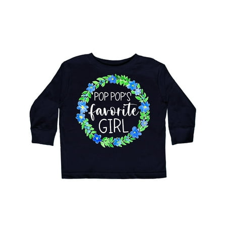 Inktastic Pop Pop s Favorite Girl Blue Flowers Wreath Gift Toddler Toddler Girl Long Sleeve T-Shirt
Inktastic Pop Pop s Favorite Girl Blue Flowers Wreath Gift Toddler Toddler Girl Long Sleeve T-Shirt