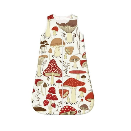 Cauagu Cartoon Mushrooms for Infant Wearable Blanket Unisex Girl Boy Swaddle Transition Sack - Newborn Essentials Sleep Clothes-X-Large
Cauagu Cartoon Mushrooms for Infant Wearable Blanket Unisex Girl Boy Swaddle Transition Sack - Newborn Essentials Sleep Clothes-X-Large