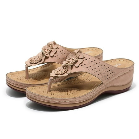 Women s Fashion Casual Floral Flip Flops Sandals Wedges Shoes Outdoor Slippers Women Sandals Size 8 Casual Shoes for Women 8.5 Dress Sandals Size 8 Short Heel Womens Casual Shoes Size 7 Comfort Flats
Women s Fashion Casual Floral Flip Flops Sandals Wedges Shoes Outdoor Slippers Women Sandals Size 8 Casual Shoes for Women 8.5 Dress Sandals Size 8 Short Heel Womens Casual Shoes Size 7 Comfort Flats