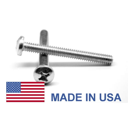 1/4-20 x 7/8 Coarse Thread MS51957 NAS-1635 Machine Screw Phillips Pan Head - USA Stainless Steel 18-8 Pk 500
1/4-20 x 7/8 Coarse Thread MS51957 NAS-1635 Machine Screw Phillips Pan Head - USA Stainless Steel 18-8 Pk 500