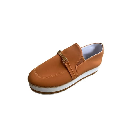 Colisha Womens Walking Shoe Slip On Casual Shoes Comfort Platform Work Lightweight Loafers Flat Brown 7.5
Colisha Womens Walking Shoe Slip On Casual Shoes Comfort Platform Work Lightweight Loafers Flat Brown 7.5