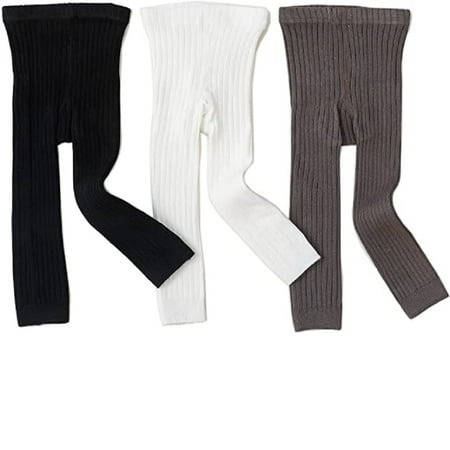 3 Pack Toddler Girls Cable Knit Leggings Cotton Classic Solid Footless Tights Ankle Pants for Kids
3 Pack Toddler Girls Cable Knit Leggings Cotton Classic Solid Footless Tights Ankle Pants for Kids