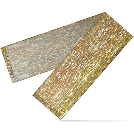 Sparkle Glitter Gold Chiffon Table Runners Soft with Ribbon Fantasy Shiny Romantic Table Decorations for Weddings Baby Shower Birthday Party Holiday Decor 27x120 Inch
Sparkle Glitter Gold Chiffon Table Runners Soft with Ribbon Fantasy Shiny Romantic Table Decorations for Weddings Baby Shower Birthday Party Holiday Decor 27x120 Inch